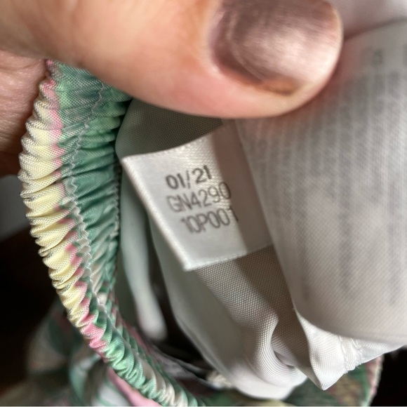 Adidas marbled track joggers pink green size small - Picture 10 of 10